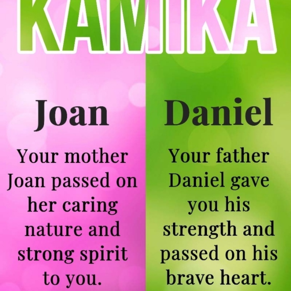 Meet your Posher, Kamika